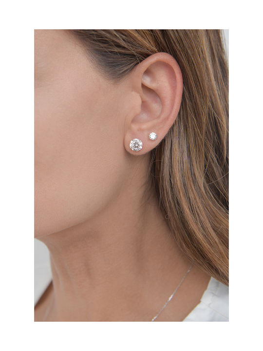 Essential White Gold 14K Simple Earring 5mm