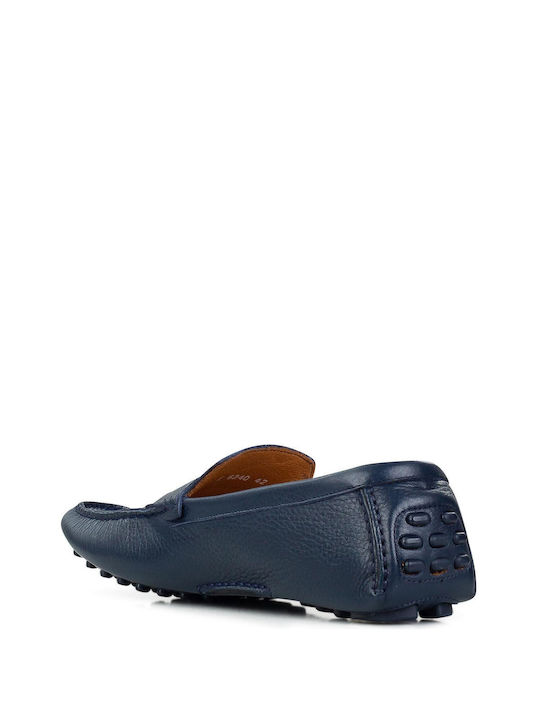 Herren Mokassins in Blau Farbe