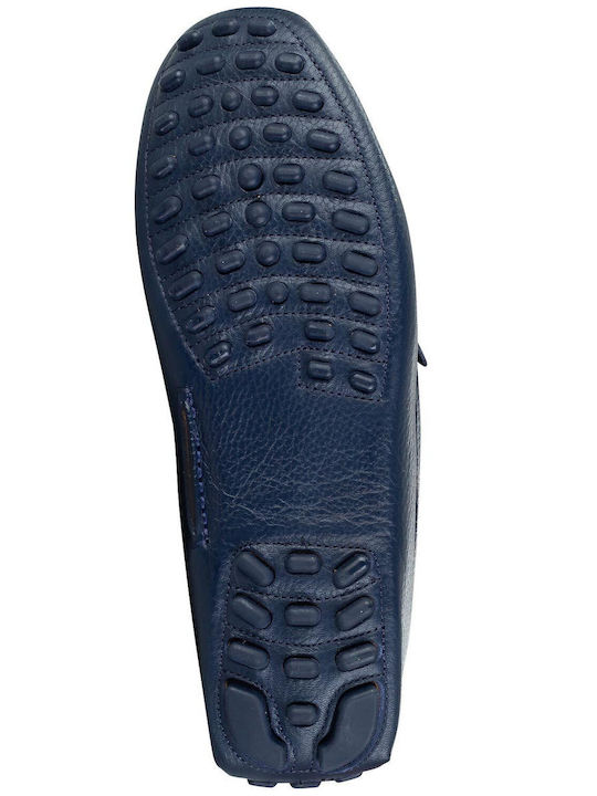 Herren Mokassins in Blau Farbe