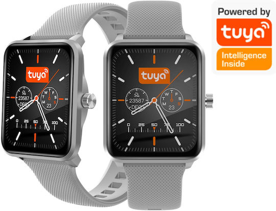 Bemi Remo Smartwatch with SIM and Heart Rate Monitor (Gray)