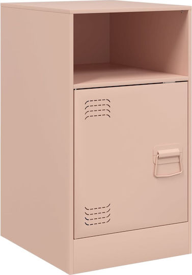 Комоди Метални Розов 2бр 34.5x39x62см