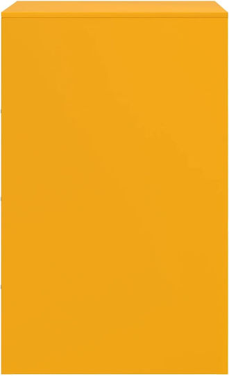 Κομοδίνα Μεταλλικά Κίτρινα 2τμχ 34.5x39x62cm