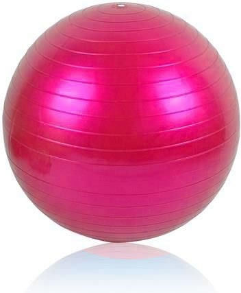 Ball Pilates 65cm in Rot Farbe
