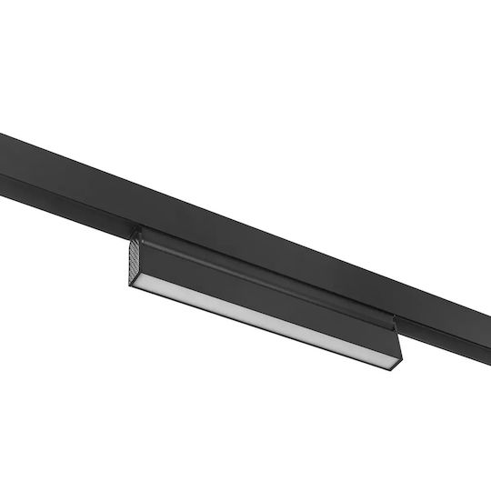 LED Γραμμικό Φωτιστικό Οροφής 12W Ρυθμιζόμενο Λευκό 30εκ.