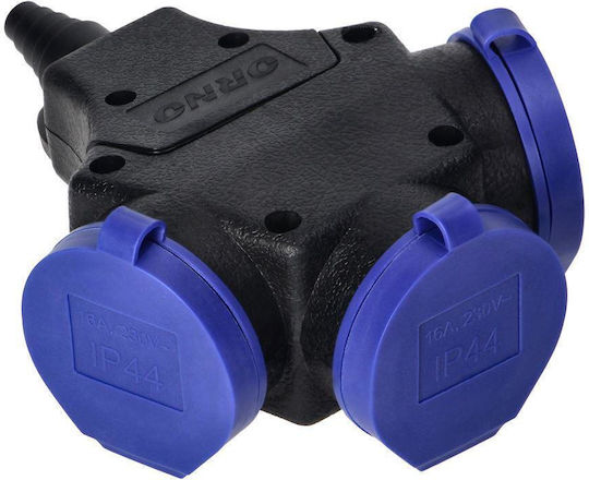 Orno Industrial Socket OR-AE-13209(GS)