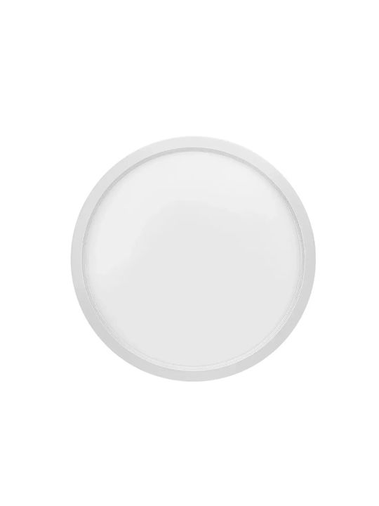 Ceiling Mount Light 40cm White with Integrated LED