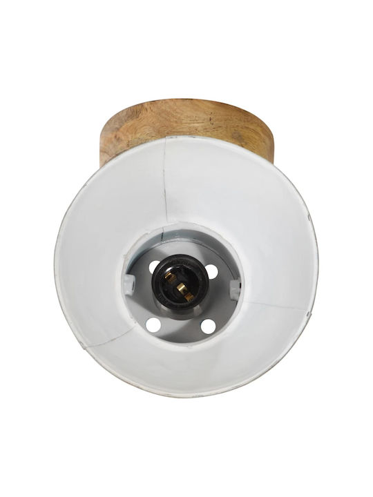vidaXL Lamp Wall with Socket E27 Bronze 11.5x11.5x25cm