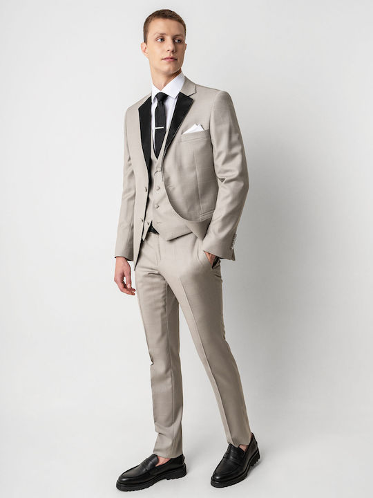 Guy Laroche Men's Suit Sand