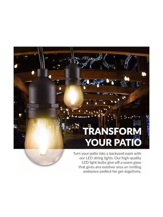 Garland Lights Exterior 5m