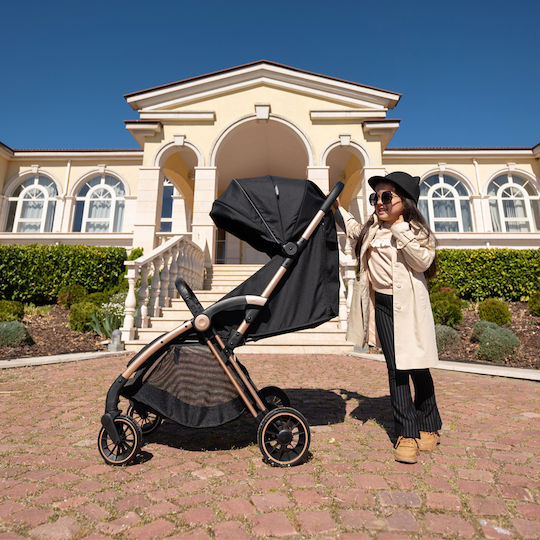 Lorelli Quick Automatic Baby Stroller Suitable for Newborn Black Jasper 8.4kg