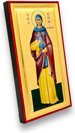 Image St. Irini Chrysovalantou Wooden 15x27cm