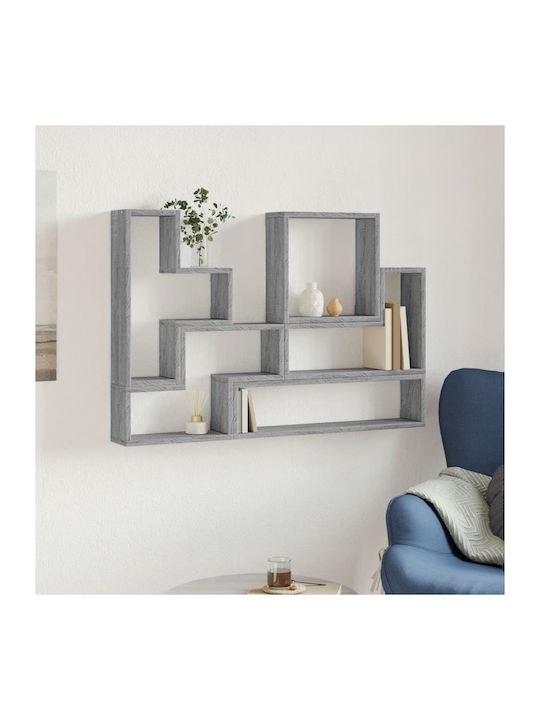 Shelf Wall Grey Sonoma 96x12x64cm