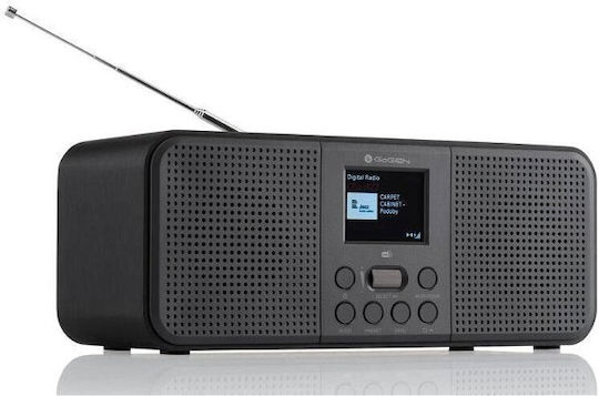 GoGEN DAB 800 BTC Επιτραπέζιο Ραδιόφωνο Ρεύματος DAB με Bluetooth Μαύρο