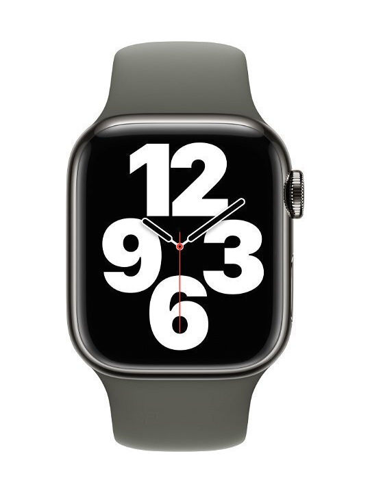 Apple Watch 45mm Olivový Sportovní Řemínek