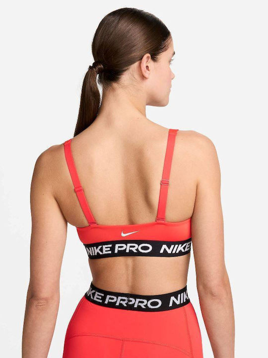 Nike Indy Women's Bra without Padding Crimson