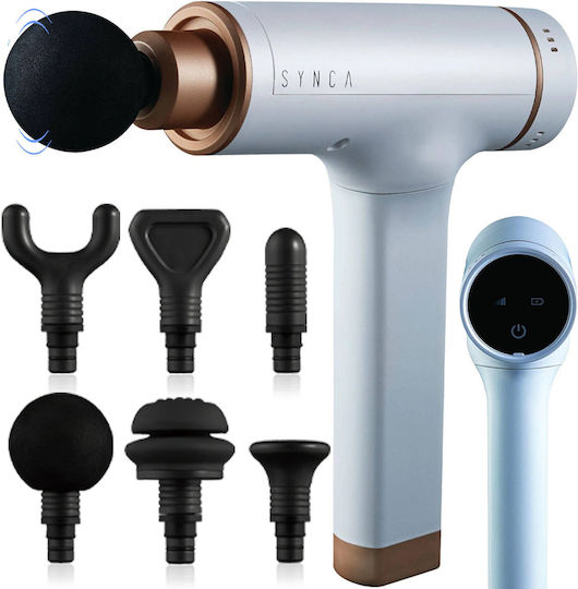 Synca Kitta Waffe Massage für den Körper mit Vibration Weiß