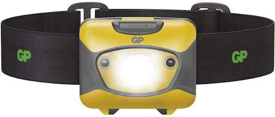 GP Batteries Φακός Κεφαλής LED IPX6 με Μέγιστη Φωτεινότητα 300lm