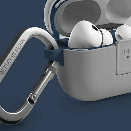 Uniq Θήκη Πλαστική / Σιλικόνης σε Γκρι χρώμα για Apple AirPods 1 / AirPods 2