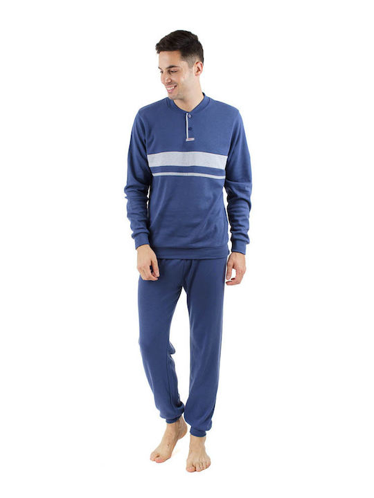 Billy Sabbado Men's Winter Pajamas Set Grey