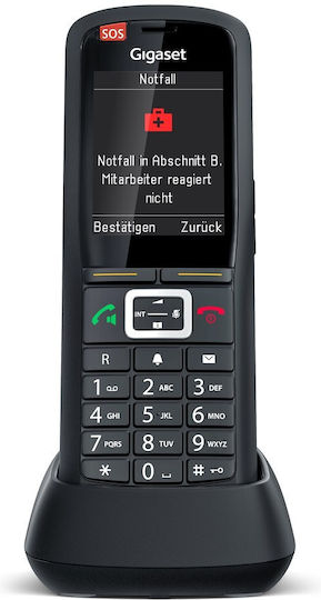 Gigaset R700 H Protect Pro Telefon IP Cu Fir Negru