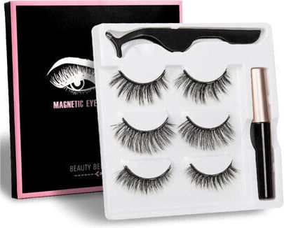 Set Gene False Beauty Belongs To You Magnetic Eyeliner Eyelash Suit 24