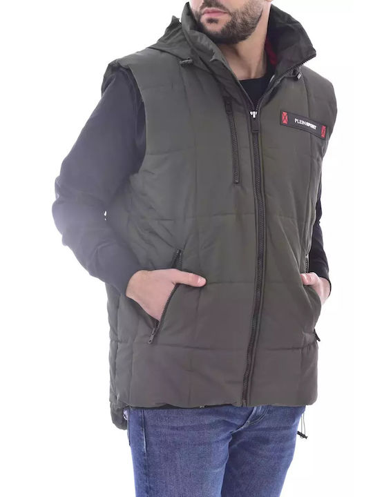 Plein Sport Herren Jacke Lässig Khaki