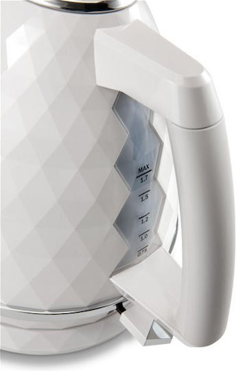De'Longhi Brillante Exclusive Kettle 1.7lt 2000W White