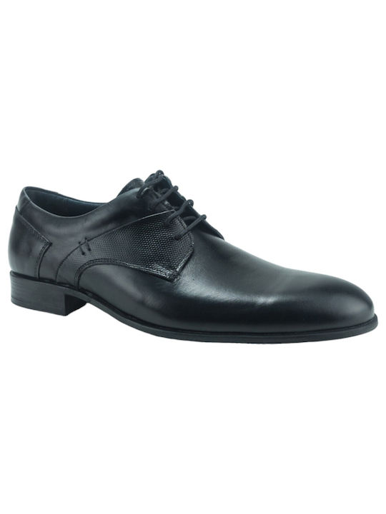 Steve Kommon Men's Dress Shoes Black