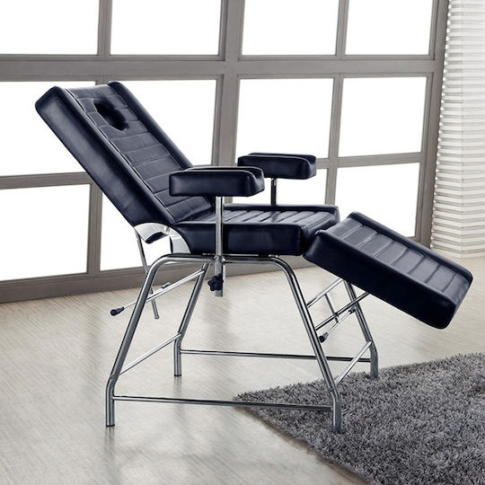 Prestige Beauty Chair with Adjustable Height Black