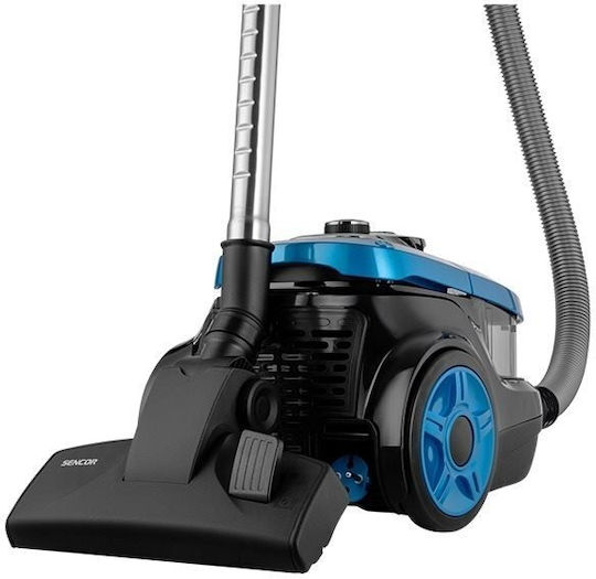 Sencor SVC 1035TQ Ηλεκτρική Σκούπα 750W με Κάδο 1lt Μαύρη