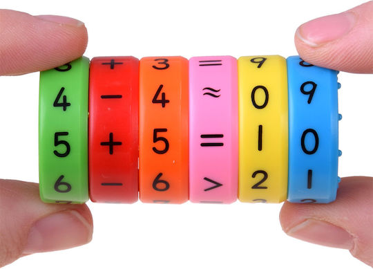 Jokomisiada Math Cylinder Εκπαιδευτικό Παιχνίδι Γράμματα & Αριθμοί για 3+ Ετών