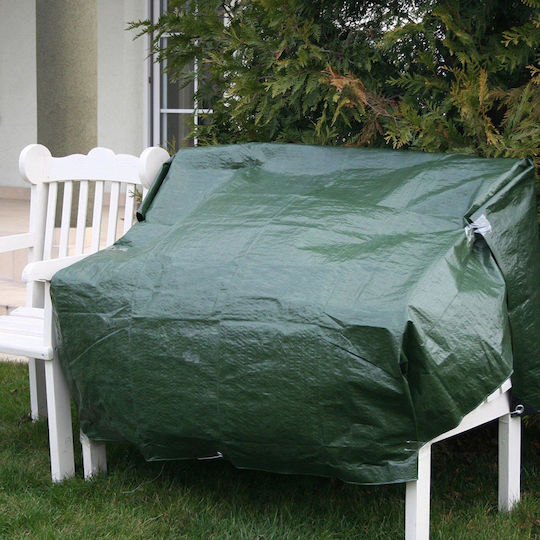 Strend Pro Waterproof Tarpaulin 5.9x3.9m. Green