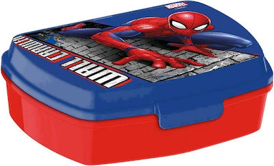 Kids Licensing Πλαστικό Παιδικό Δοχείο Φαγητού Spiderman