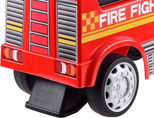 Jokomisiada Mercedes Vehicle Fire Brigade Mașină Ride On Pentru 12+ Luni Roșie