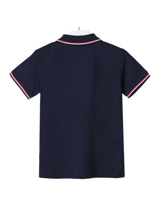 Losan Kids Polo Short Sleeve Dark Blue