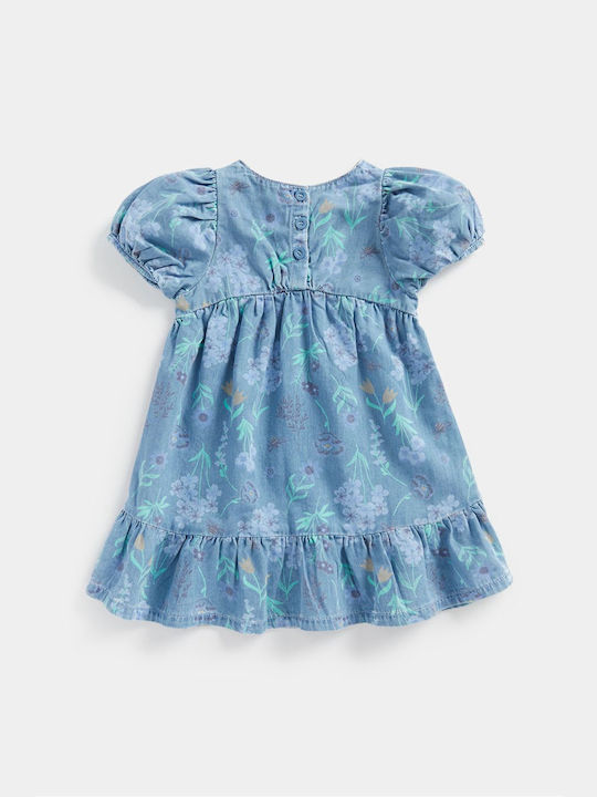 Rochie pentru Copii Gin Floral Albastru