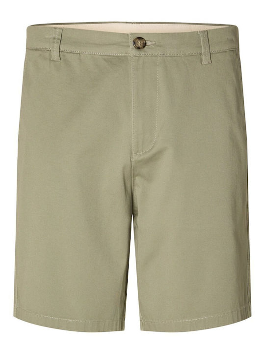 Selected Men's Shorts Chino Vetiver Beige