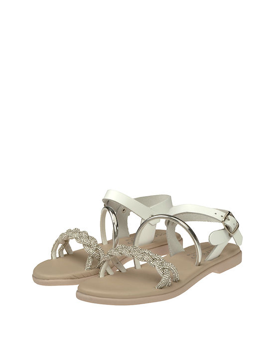 Scarpy Kids' Sandals White