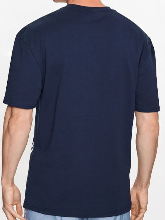 Hugo Boss T-shirt Bărbătesc cu Mânecă Scurtă Blue