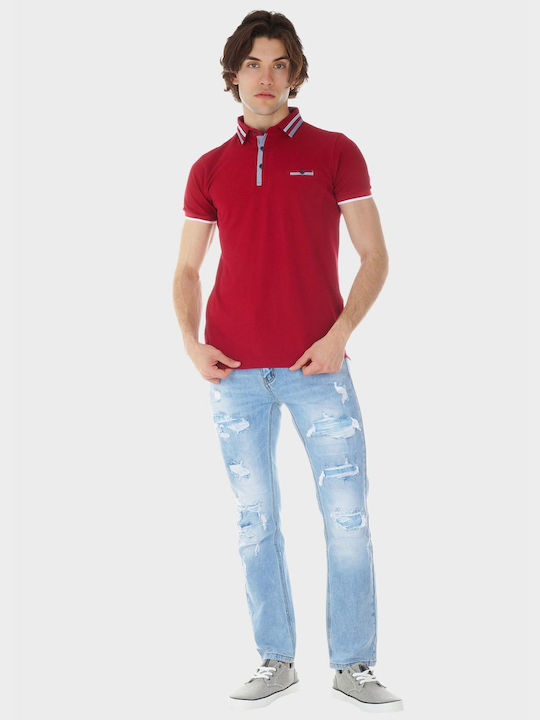 G Secret Men's Blouse Polo RED