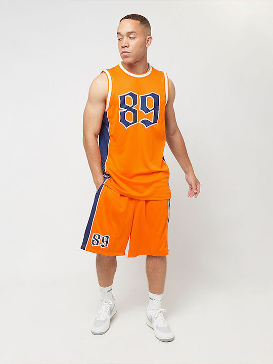 Αθλητική Μπλούζα Orange/navy