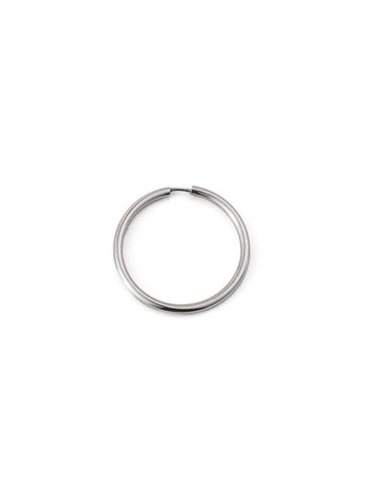 George Art Jewels Earrings Hoops made of Silver