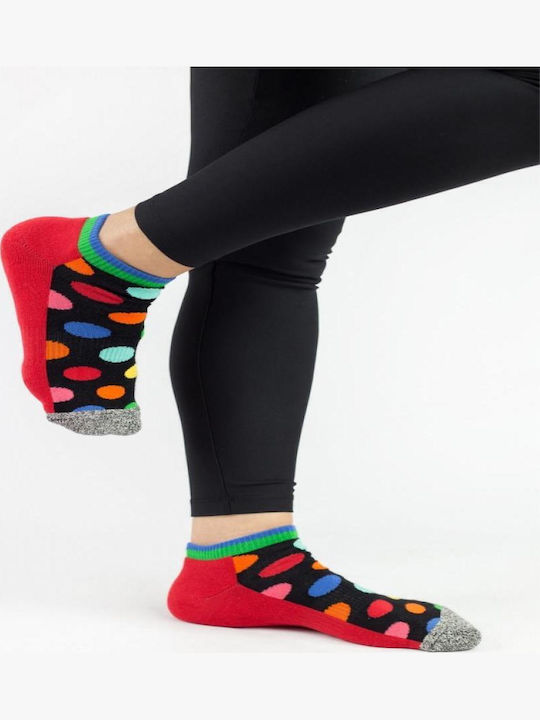 Crazy Socks Femei Șosete RED 1Pachet Crazy Socks Femei Șosete RED 1Pachet