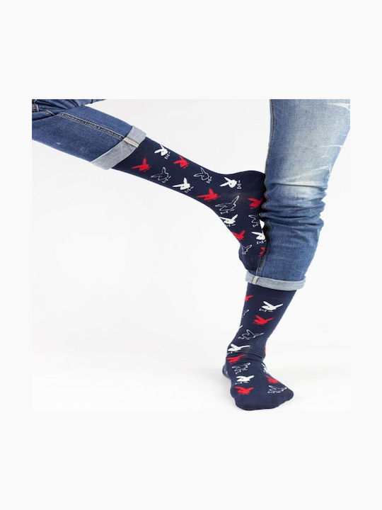 Cotbox Herren Socken Dark Blue 1Pack