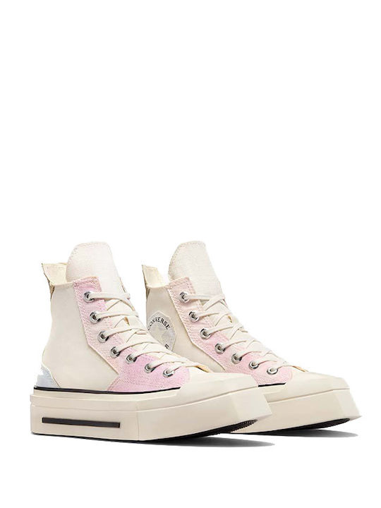 Converse De Luxe Squared Γυναικεία Sneakers Λιλά