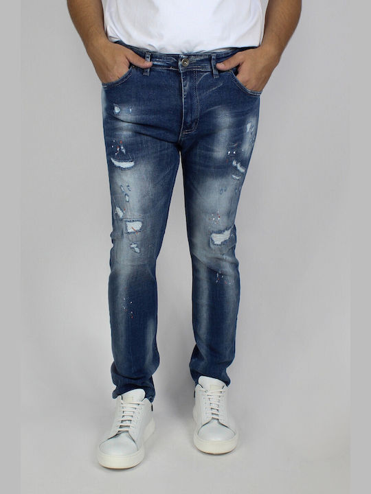 Scaff Scaff Herren Jeanshose in Slim Fit Blue