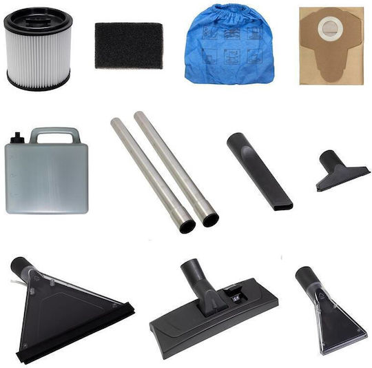 Evolveo Salente Combo Vacuum Wet / Dry 1400W with Plastic Bin 20lt
