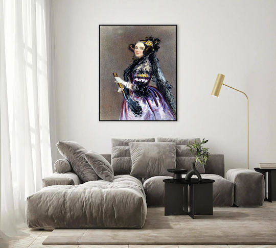Watercolor Painting on Canvas 100x150cm