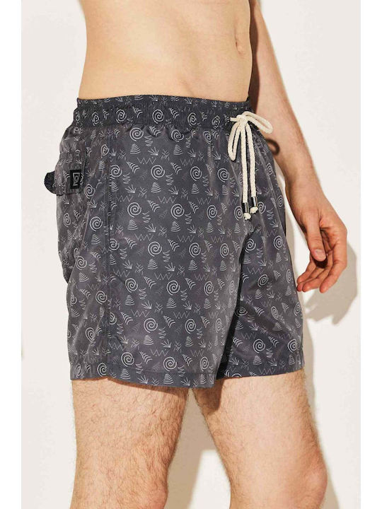 Dirty Laundry Herren Badebekleidung Shorts Gray