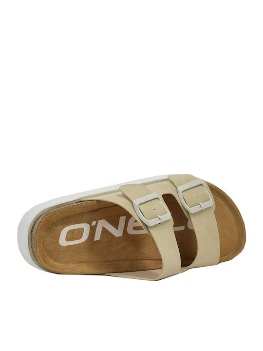 Γυναικεία Σανδάλια Flatforms Μπεζ